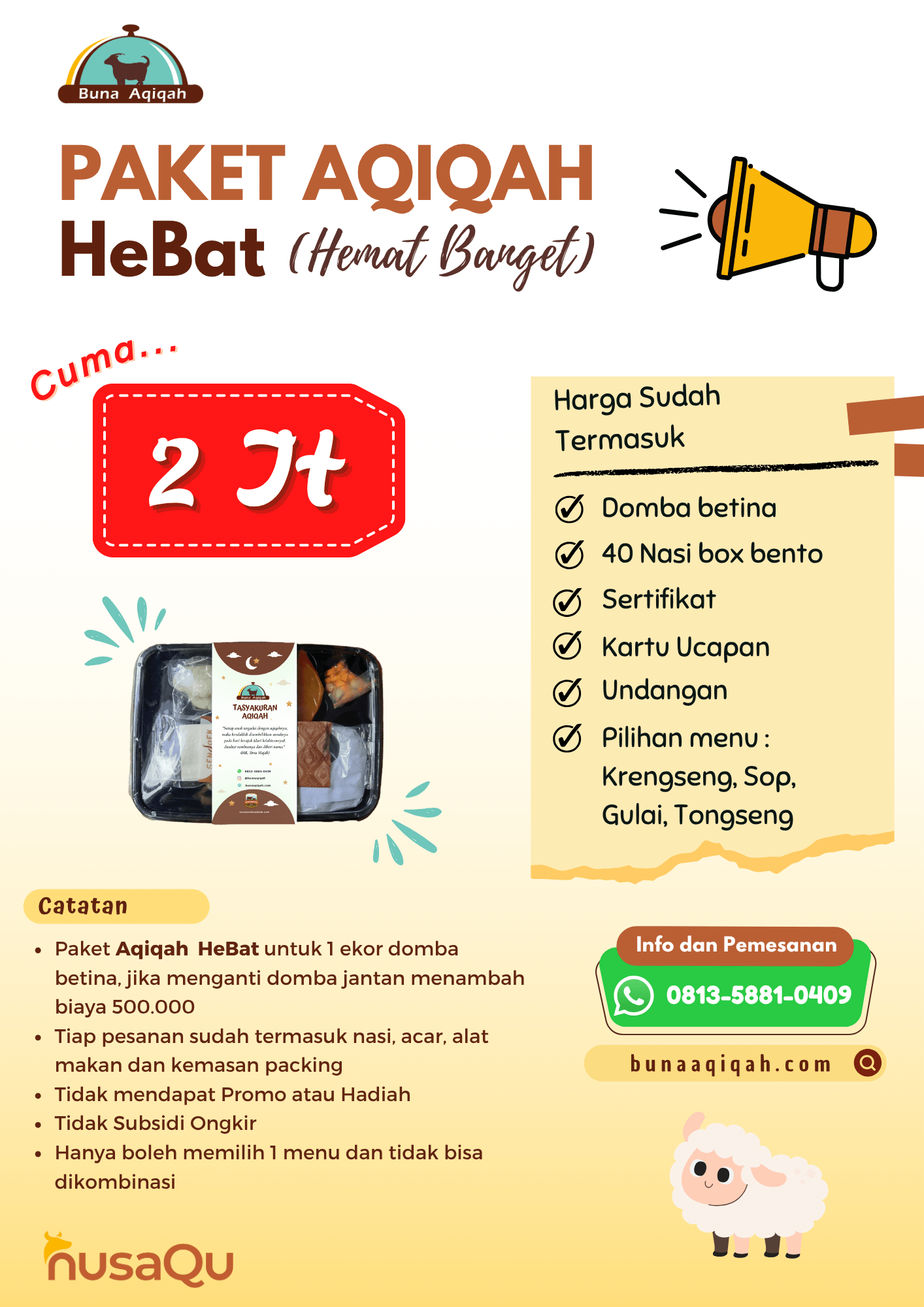 Paket Aqiqah Kebuli